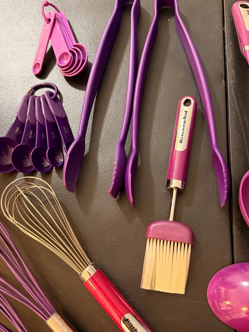 KitchenAid | Rachael Ray Purple Kitchen Utensil Set - Assorted Pieces